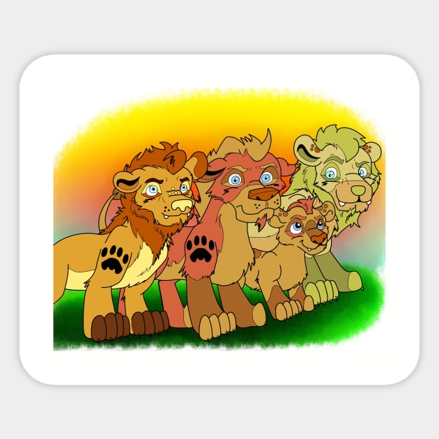 Tribe Altri Sticker by RockyHay